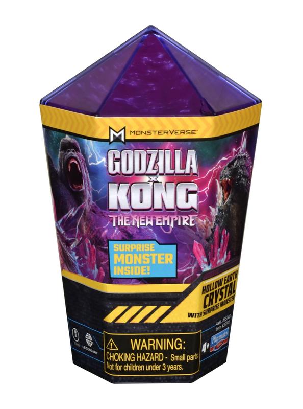 Godzilla x Kong: O Novo Império - Hollow Earth Crystal com Mini